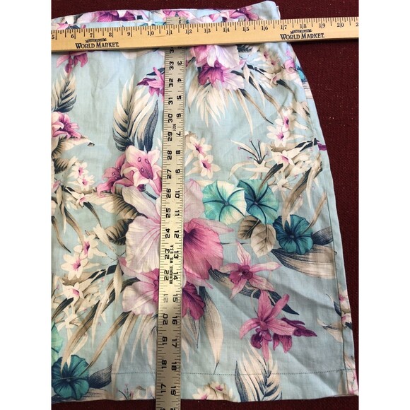 Tommy Bahama Linen skirt size 8 Women's Florencia Spring Rain - Picture 4 of 4